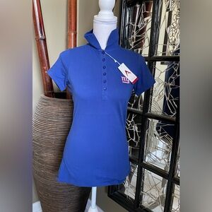 Women’s New York Jets Polo Royal Blue S